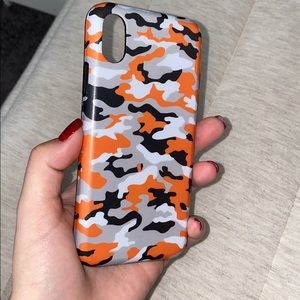 Camo iPhone XS case
